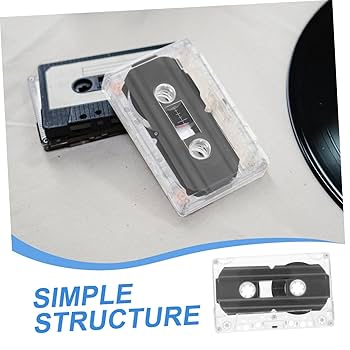 Amazon.co.jp: WOFASHPURET 6個 オーディオテープ ブランク